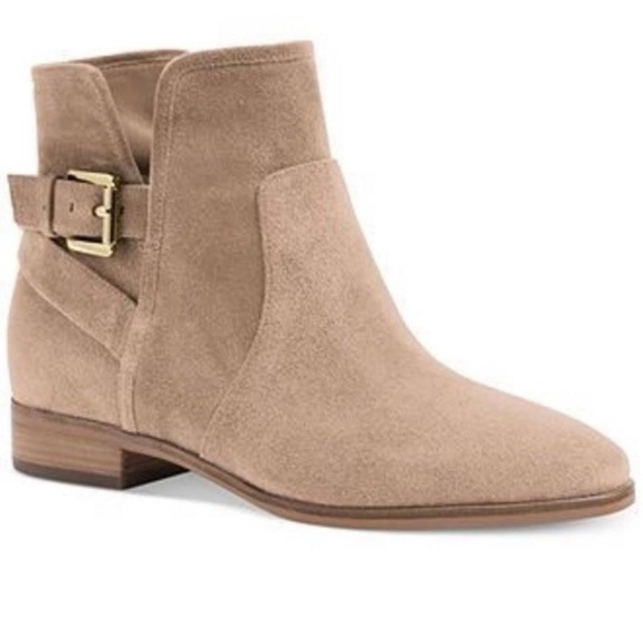 MICHAEL Michael Kors Shoes - Michael Kors Salem Suede Ankle Bootie